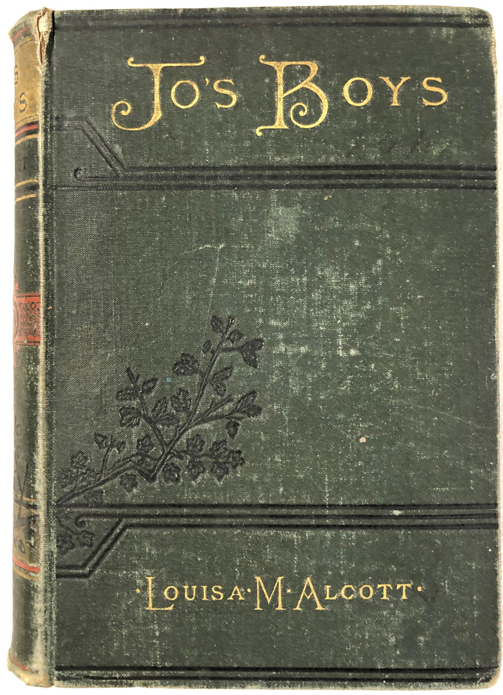 Antique Alcott, Jo: Description: Lovely antique edition of a timeless classic from Louisa May Alcott, whose popularity is as strong as ever thanks to well reviewed movie remakes. Print date of 1890 by Roberts Brothers, c