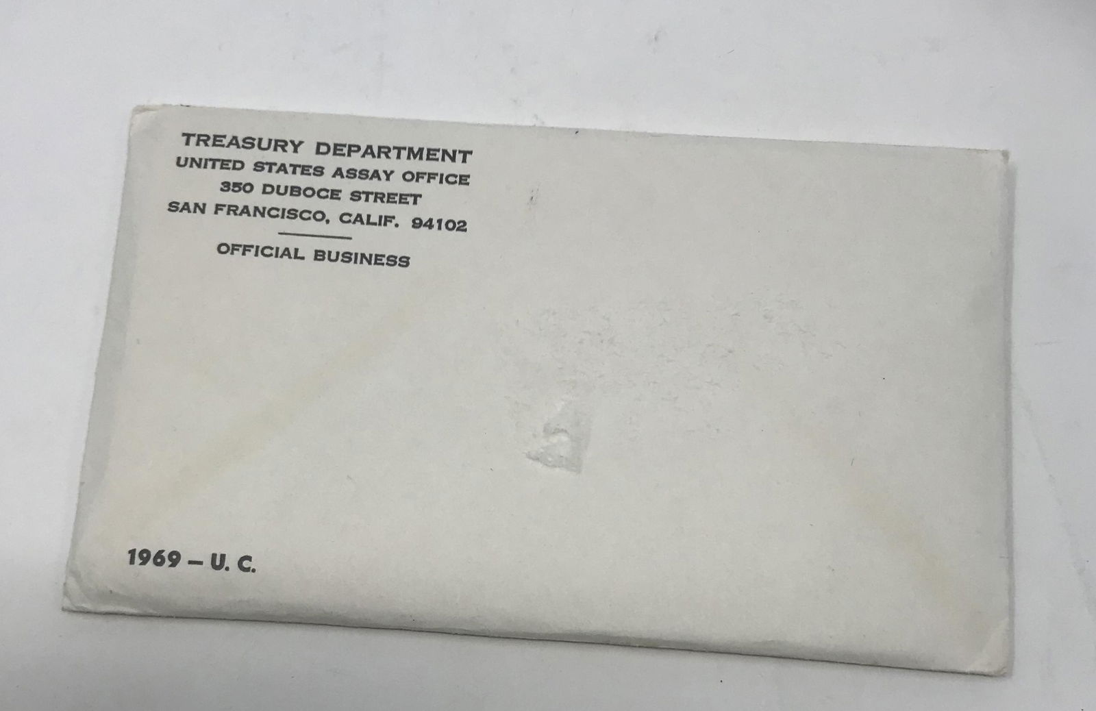 1969 Uncirculated Coin Set P and D mints 10 coins (1 of 1)