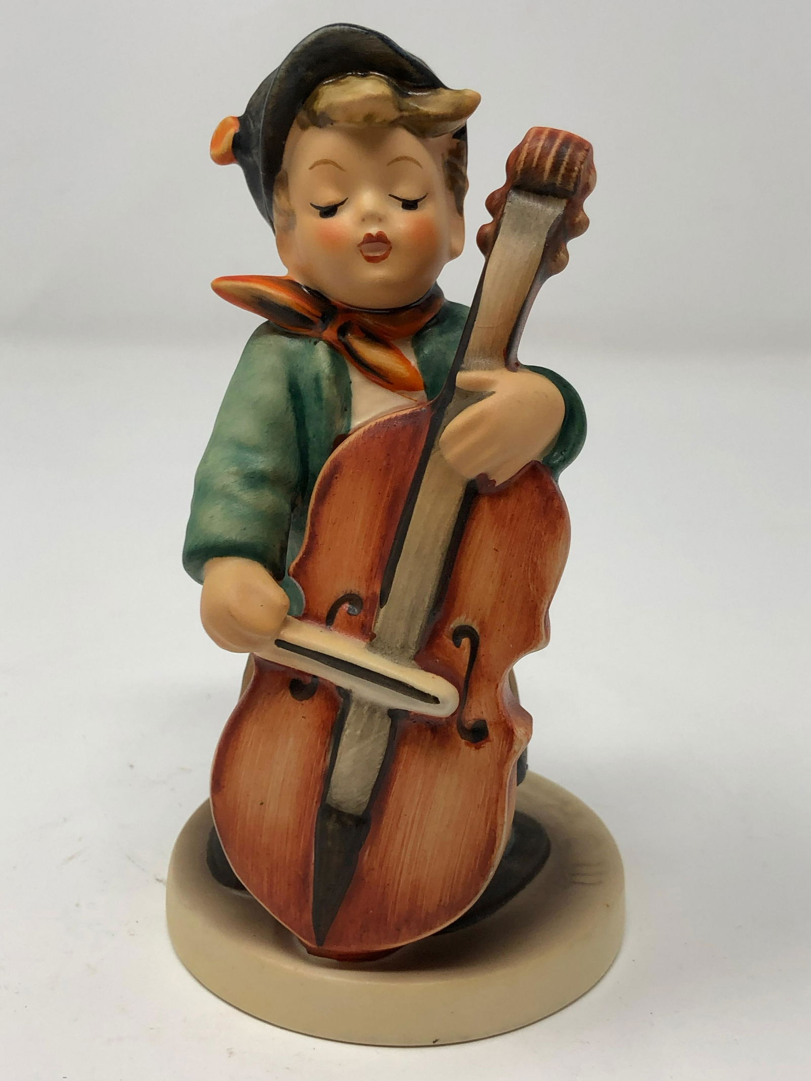 Vintage Goebel Hummel #186, Sweet Music Boy with Cello, (1 of 6)