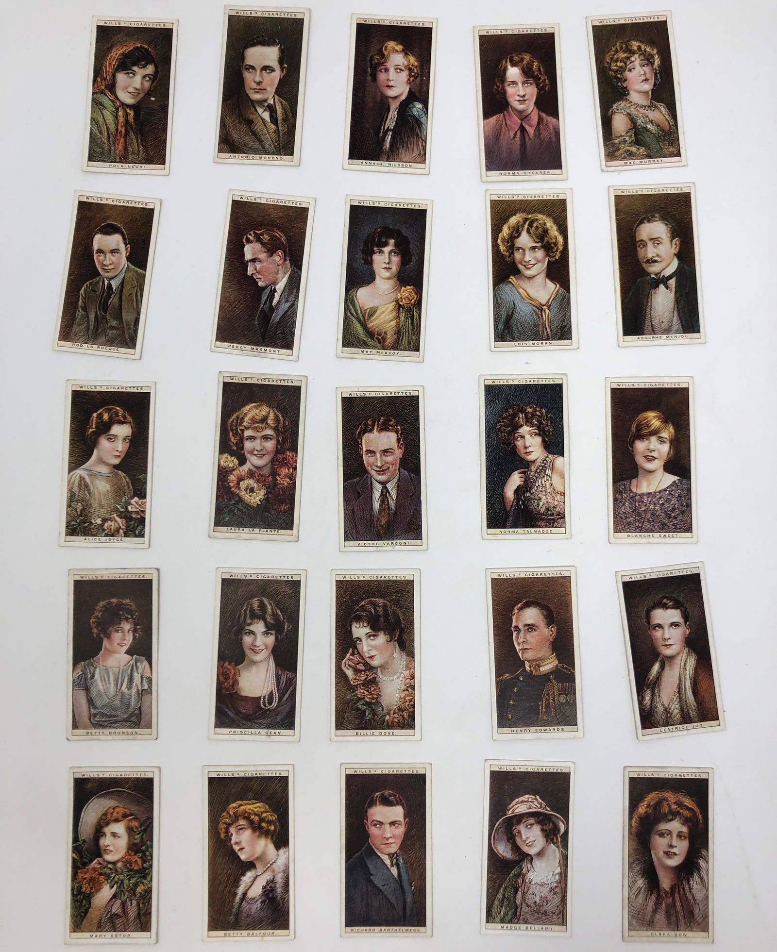 Wills Cigarettes full set of 25 tobacco cards (1 of 4)
