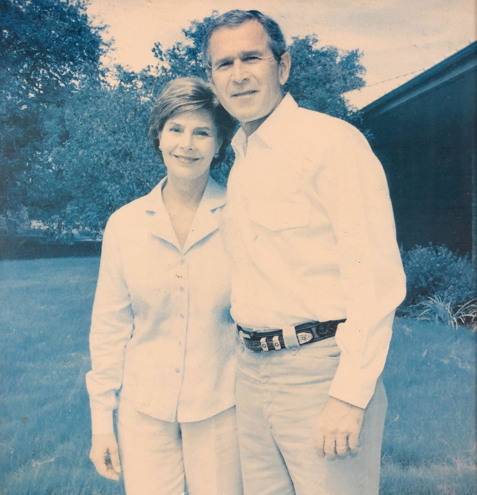 George and Laura Bush Autographed and Dedicated Photo (1 of 6)