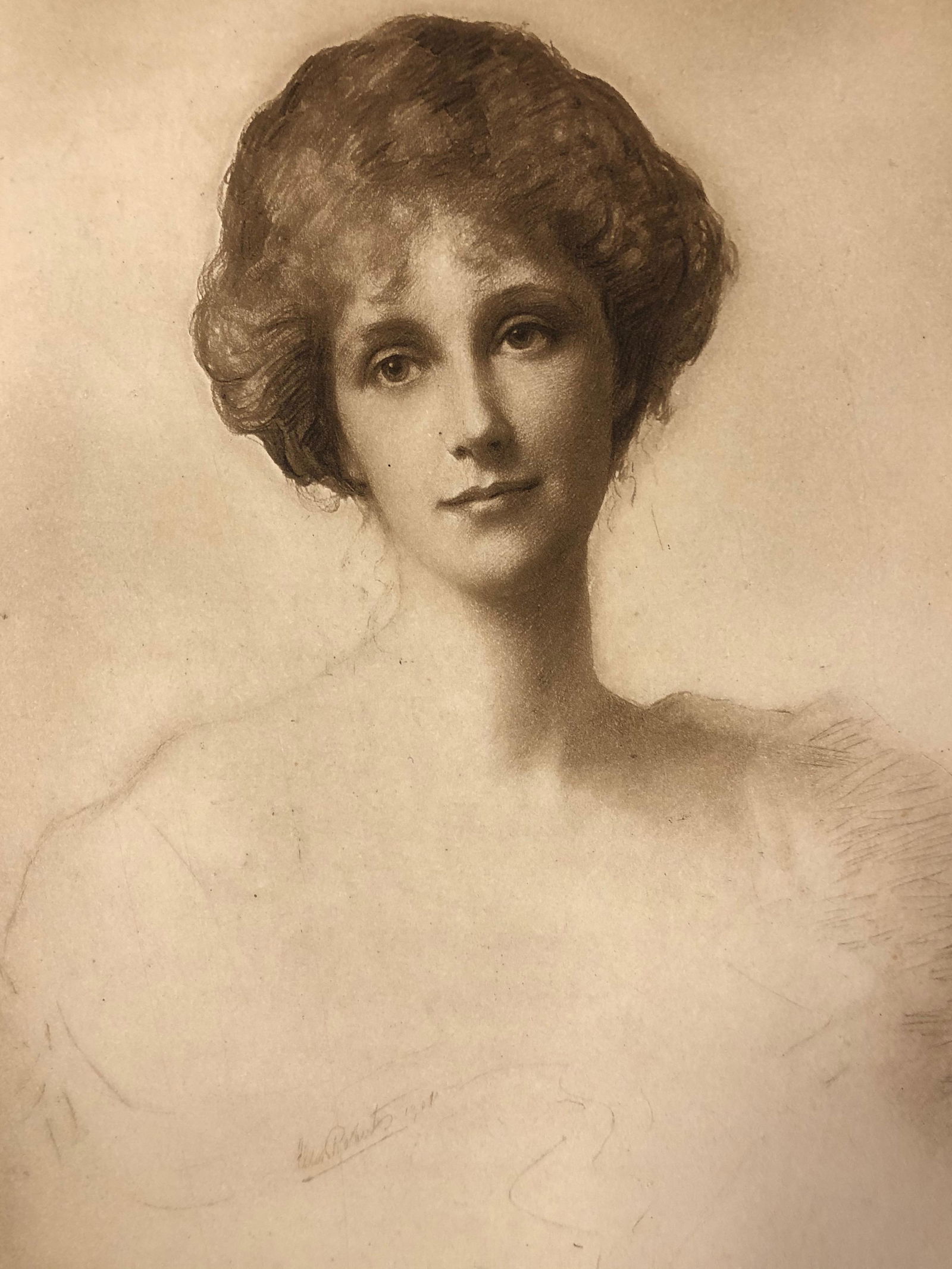 Autographed F. Jenkins Lithograph (1 of 5)