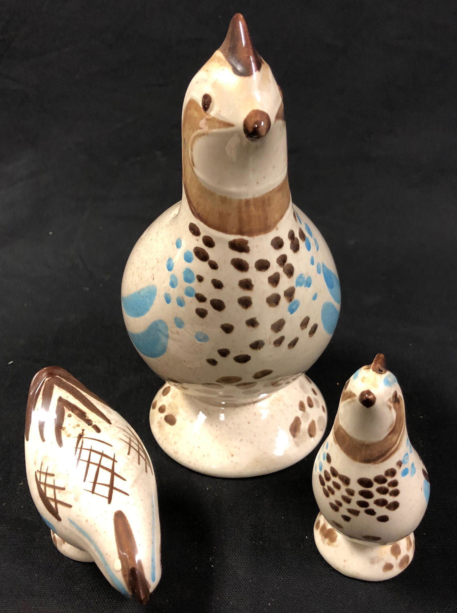 Red Wing Pottery Hors dÃ¢Â€Â™oeuvre Holder, Salt & (1 of 5)