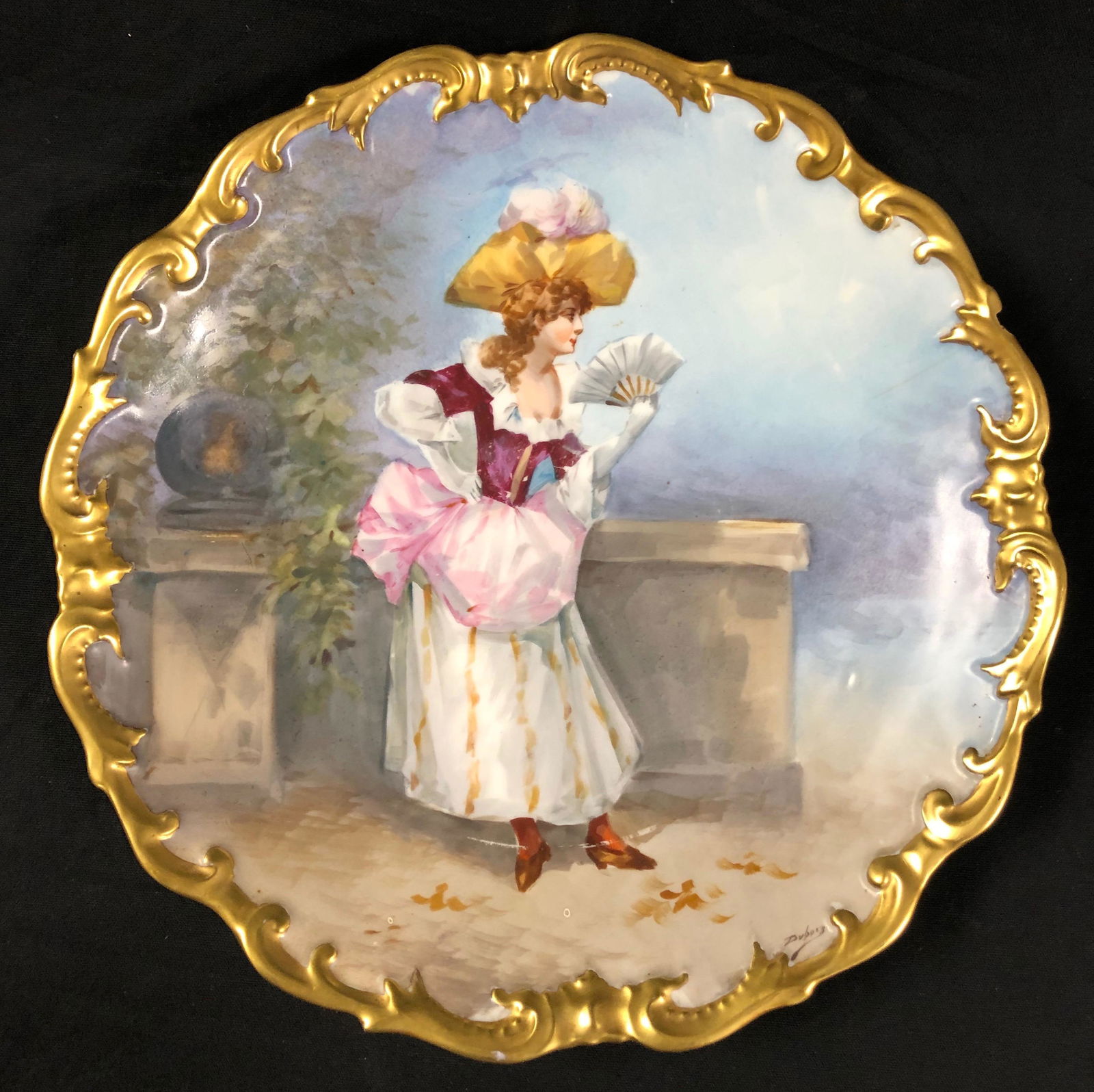 DuBois Signed, Limoges France Charger, after 1891 (1 of 4)