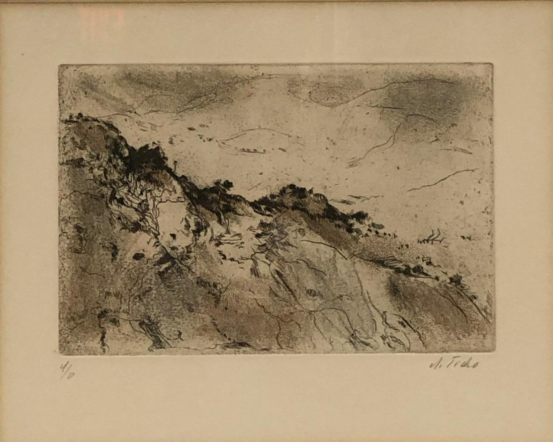 Exquisite Signed Anna Ticho Lithograph (1 of 4)