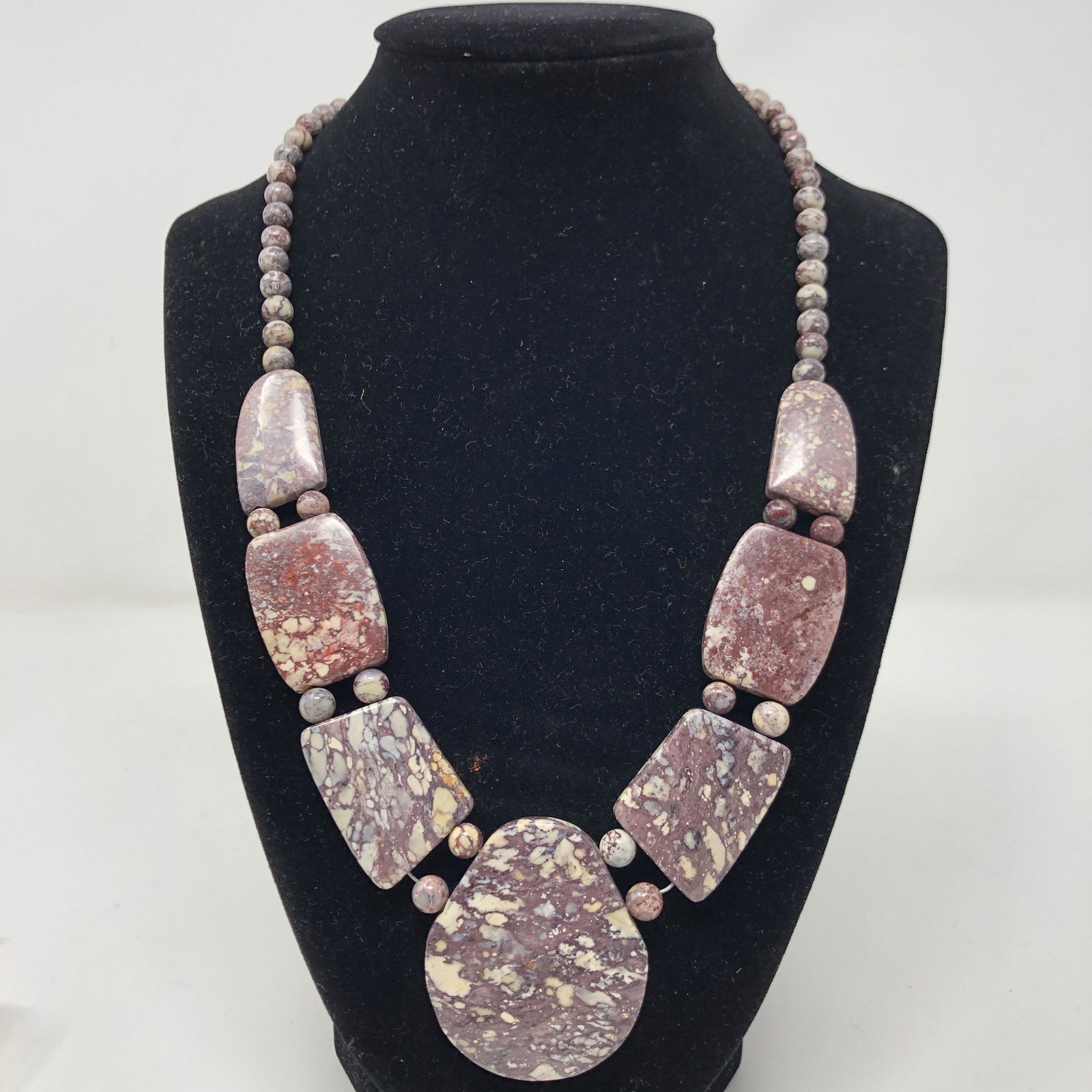 Beautiful Natural Stone and Sterling Primitive-Style (1 of 2)