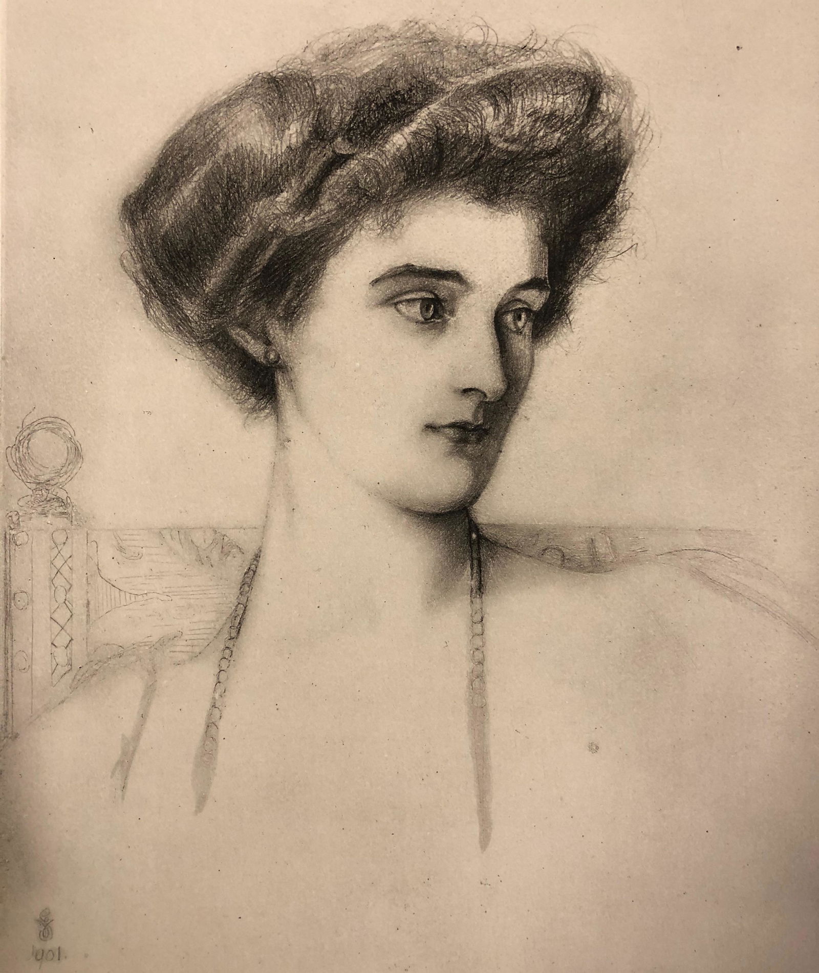 Autographed F. Jenkins Lithograph (1 of 5)