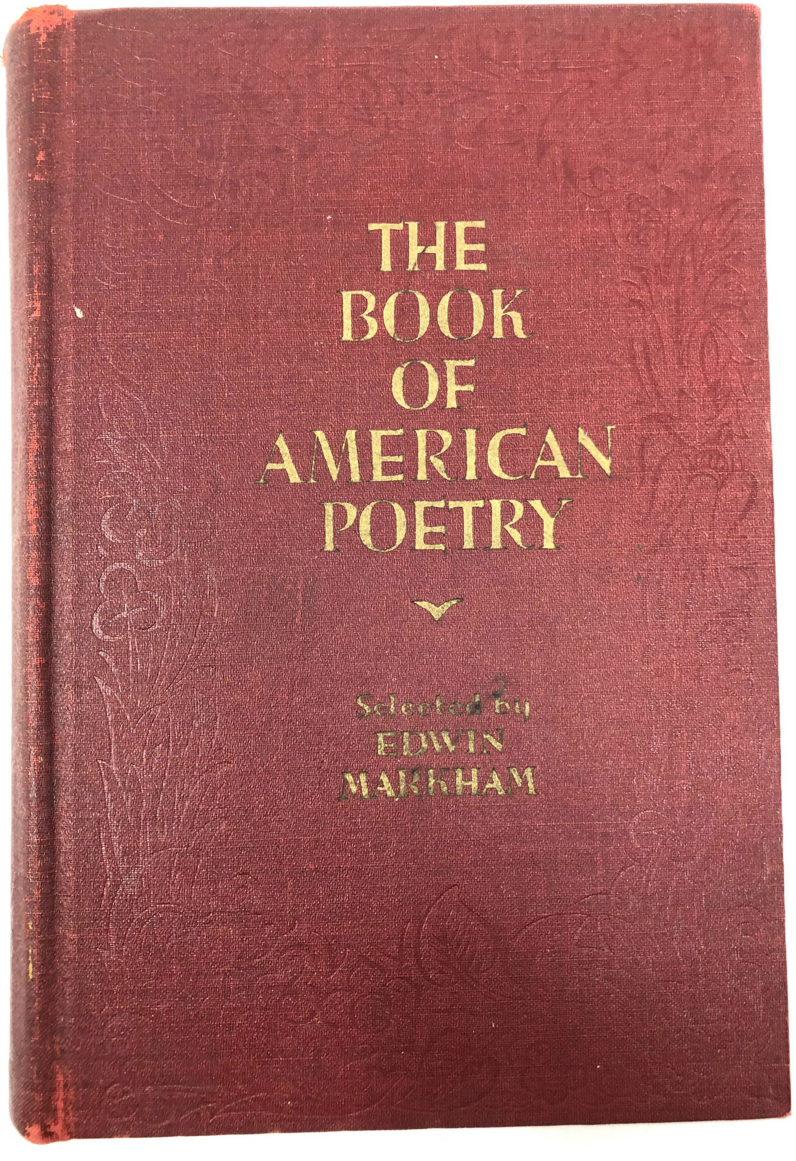 1934, The Book of American Poetry Edwin Markham (1 of 4)