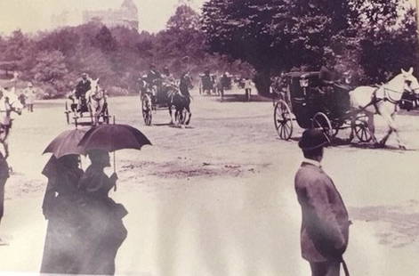 1900 Central Park Mall Photo: Description: 1900 Central Park Mall Photo. Measure Approximate: 23 x 26 Inches. Medium: Photograph. Shipping cost: 90.Different rate to California, Hawaii& Alaska.