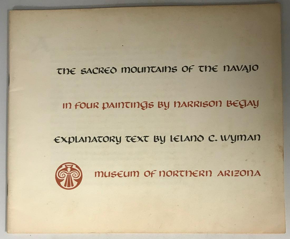 The Sacred Mountains of the Navajo, in Four paintings (1 of 2)