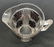 Crystal Cut Glass Pitcher with Ruby colored glass - 3