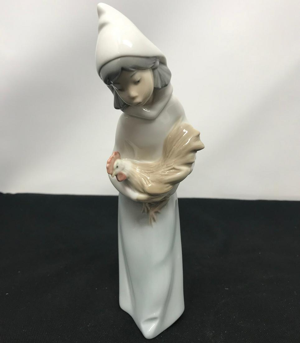 Lladro Porcelain hand made in Spain A-14 E Girl / (1 of 5)