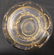 Vintage Glass Carafe & Cup with Gold Overlay - 4