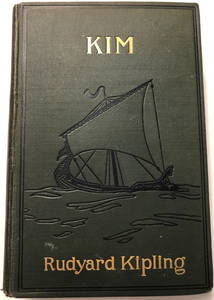 Kim, Rudyard Kipling, hardcover, used 1901