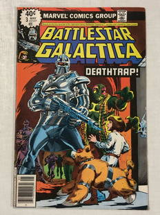 Marvel Battleship Galactica #3: Description: Vintage collectible comic book, Publisher: marvel, battleship galactica, Issue #3