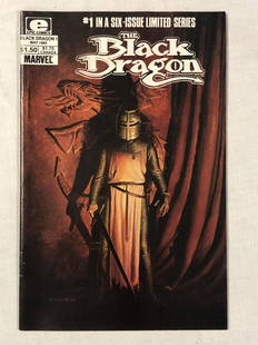 Marvel Black Dragon #1: Description: Vintage collectible comic book, Publisher: marvel, Black Dragon, Issue #1