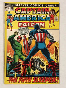 Marvel Captain America And The Falcon #148: Description: Vintage collectible comic book, Publisher: marvel, Captain America and the Falcon , Issue #148