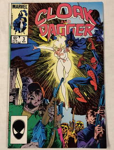 Marvel Cloak And Dagger #3: Description: Vintage collectible comic book, Publisher: marvel, cloak and dagger, Issue #3
