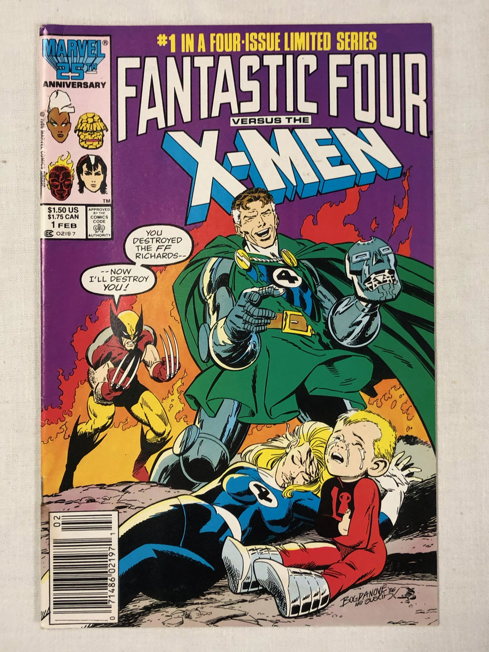 Marvel Fantastic Four Vs The X-Men  #1 (1 of 3)