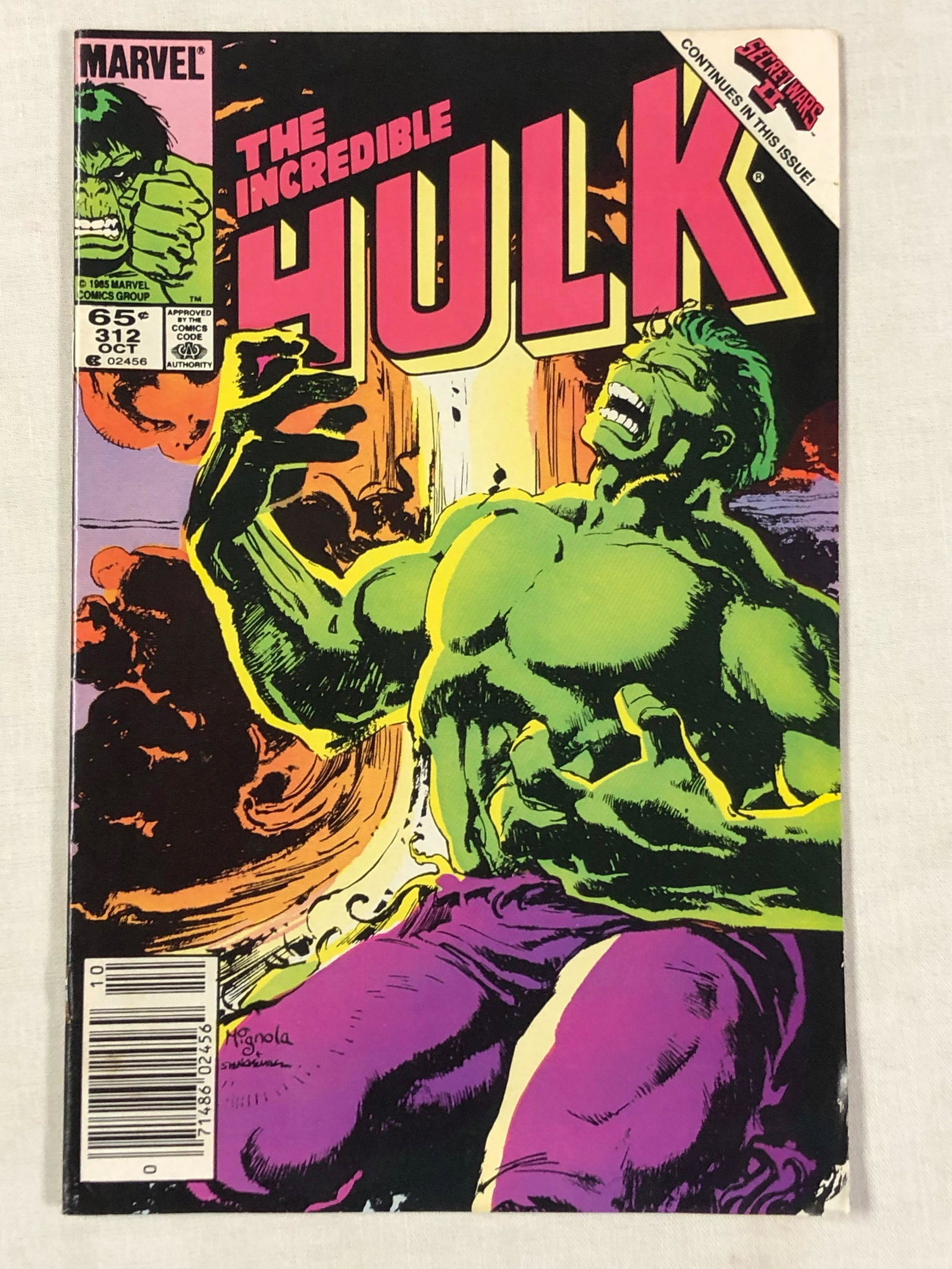 Marvel The Incredible Hulk #312 (1 of 3)