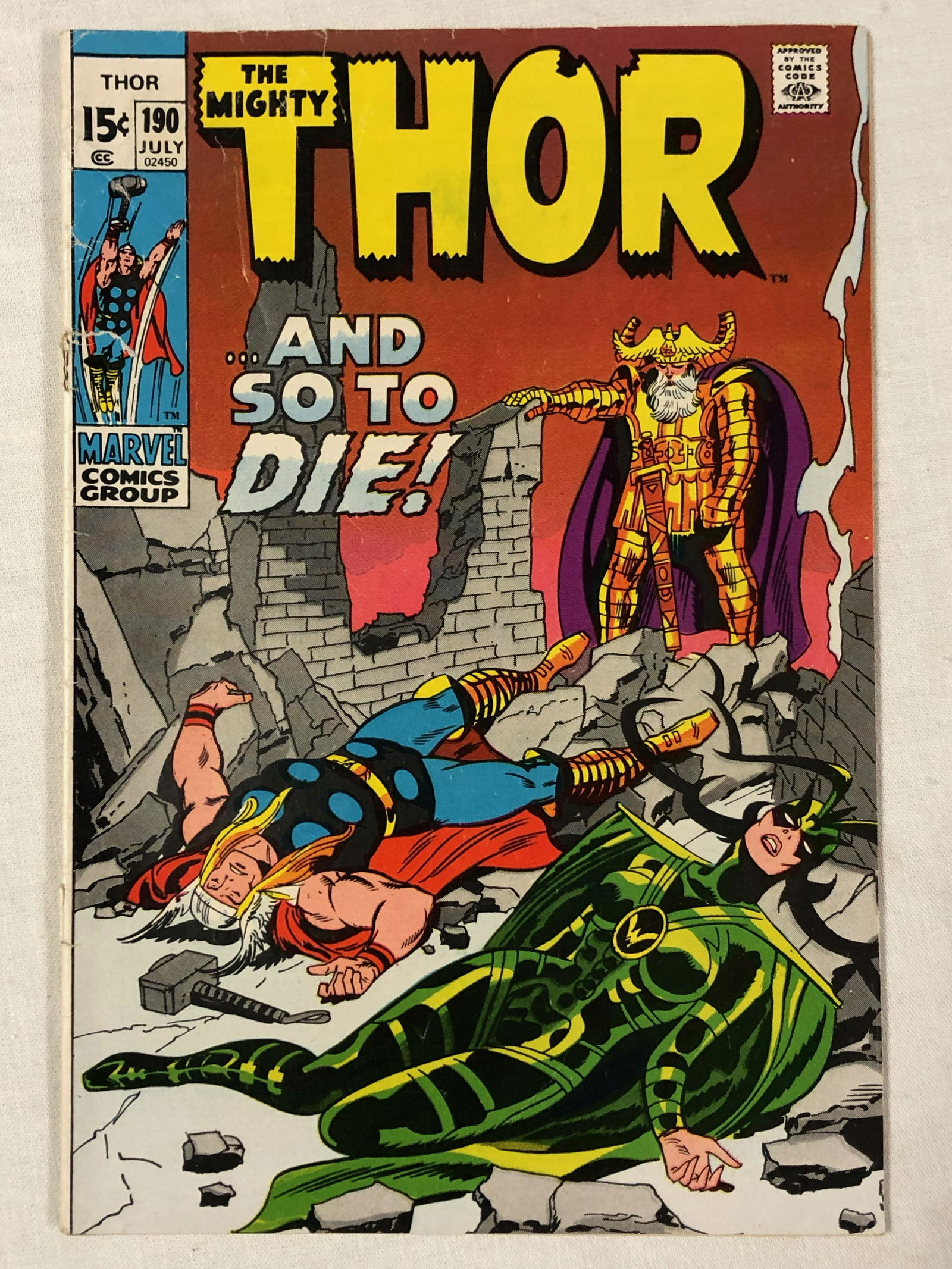 Marvel The Mighty Thor #190 (1 of 3)