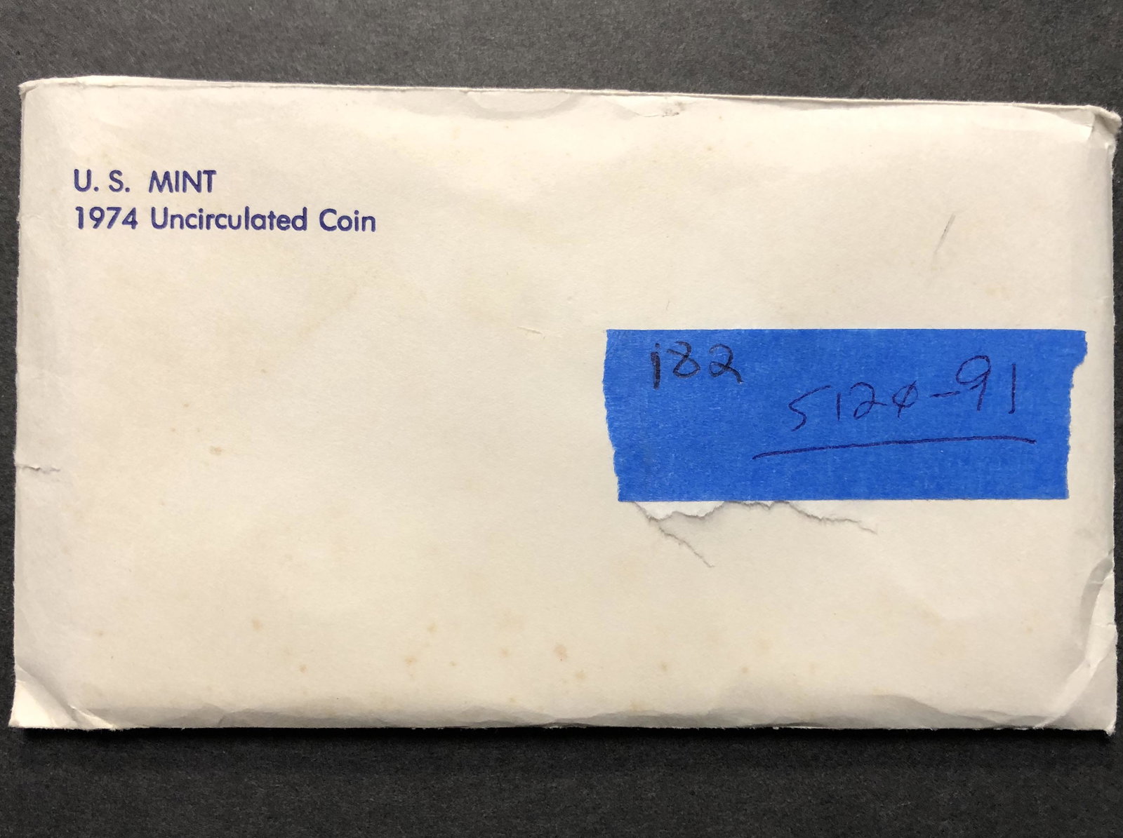 1974 P  & D Mint United States Uncirculated Coin Set, (1 of 4)