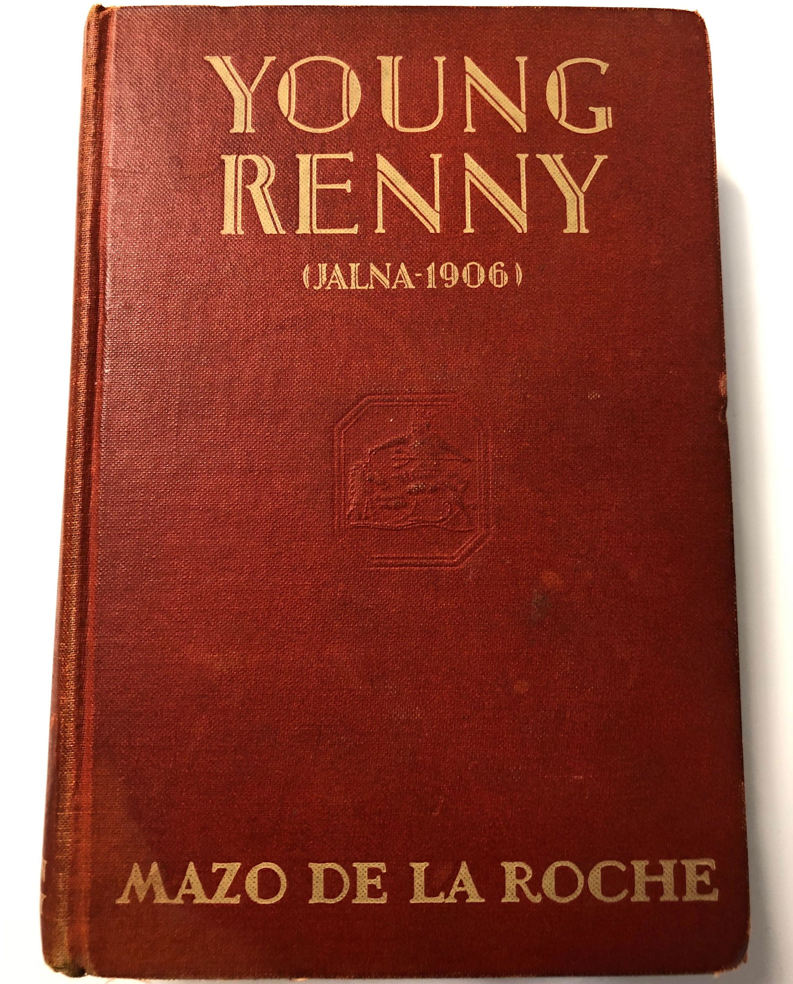 Young Renny, De La Roche, Little Brown & Co: Description: Young Renny, De La Roche, Little Brown & Co, hardcover, used no dust jacket, 1935, 1st ed. First reprint 1935, Shipping cost: $12. Different rate to California, Alaska, Hawaii and all int