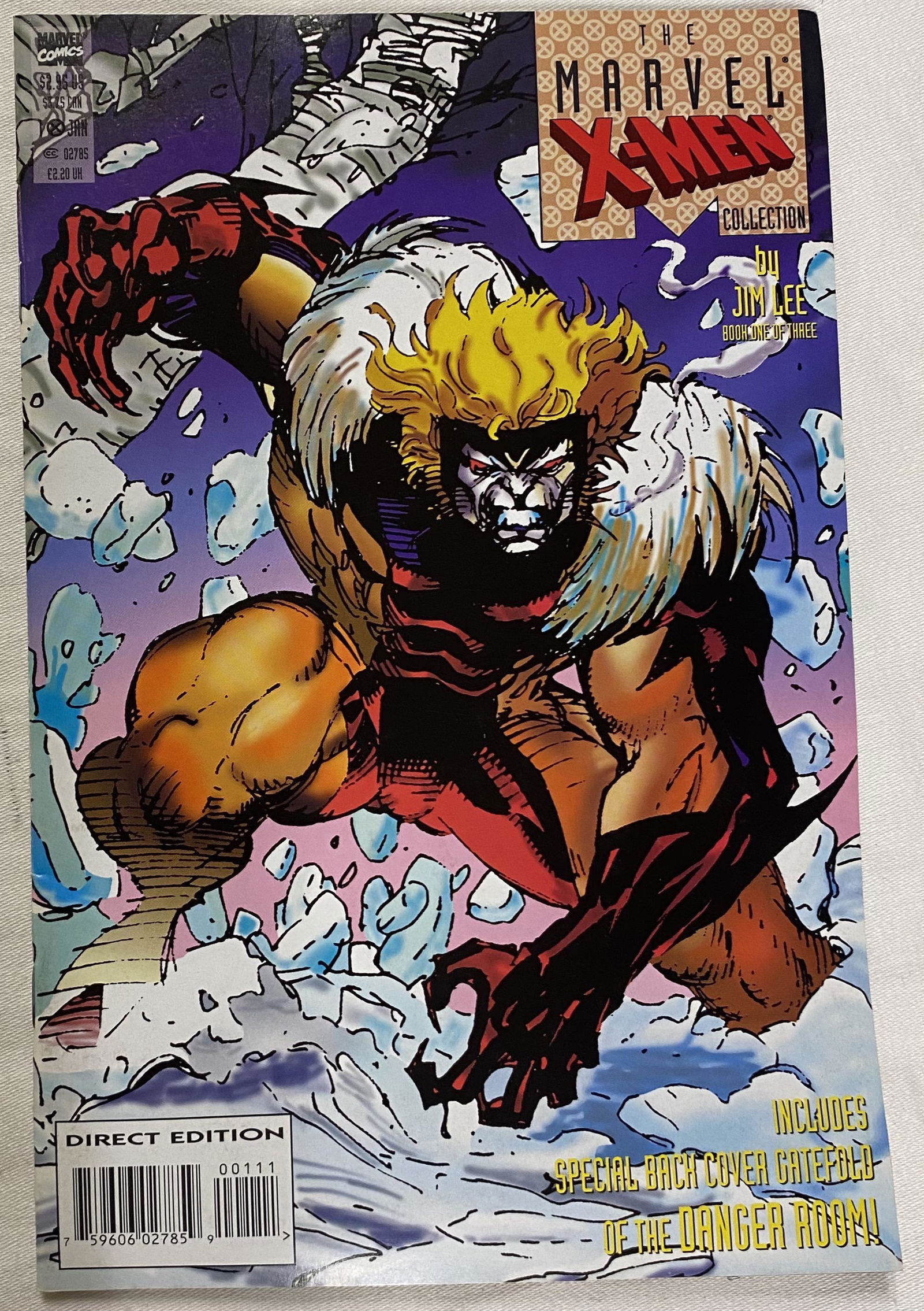 Marvel, The Marvel X-Men Collection, #1: Comic Book; Marvel, The Marvel X-Men Collection, #1; Shipping cost: $5.50, Different rate(s) to California, Alaska Hawaii and all international apply, WILL COMBINE SHIPPING on multiple comic book lots