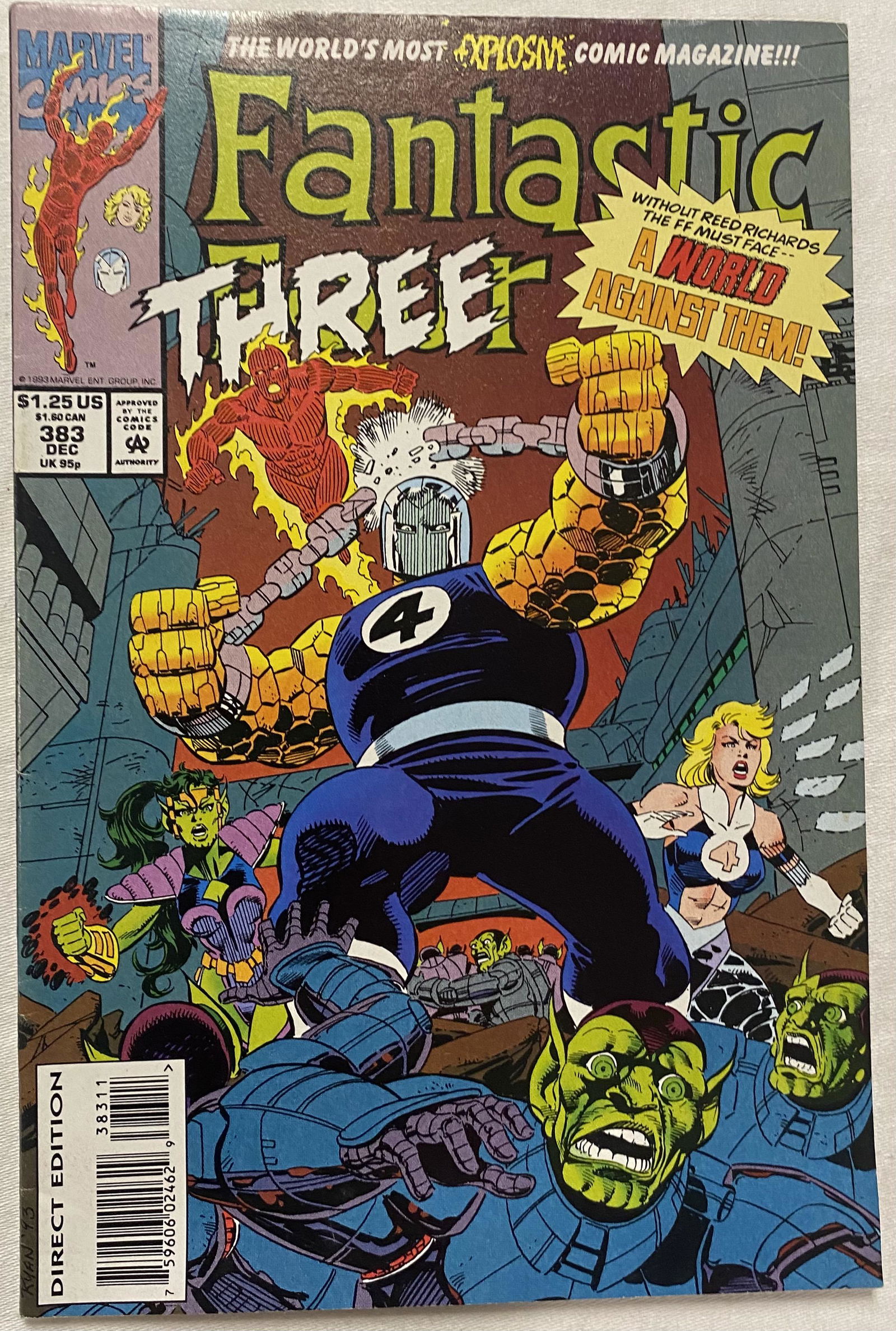 Marvel, Fantastic Four, #383 (1 of 3)