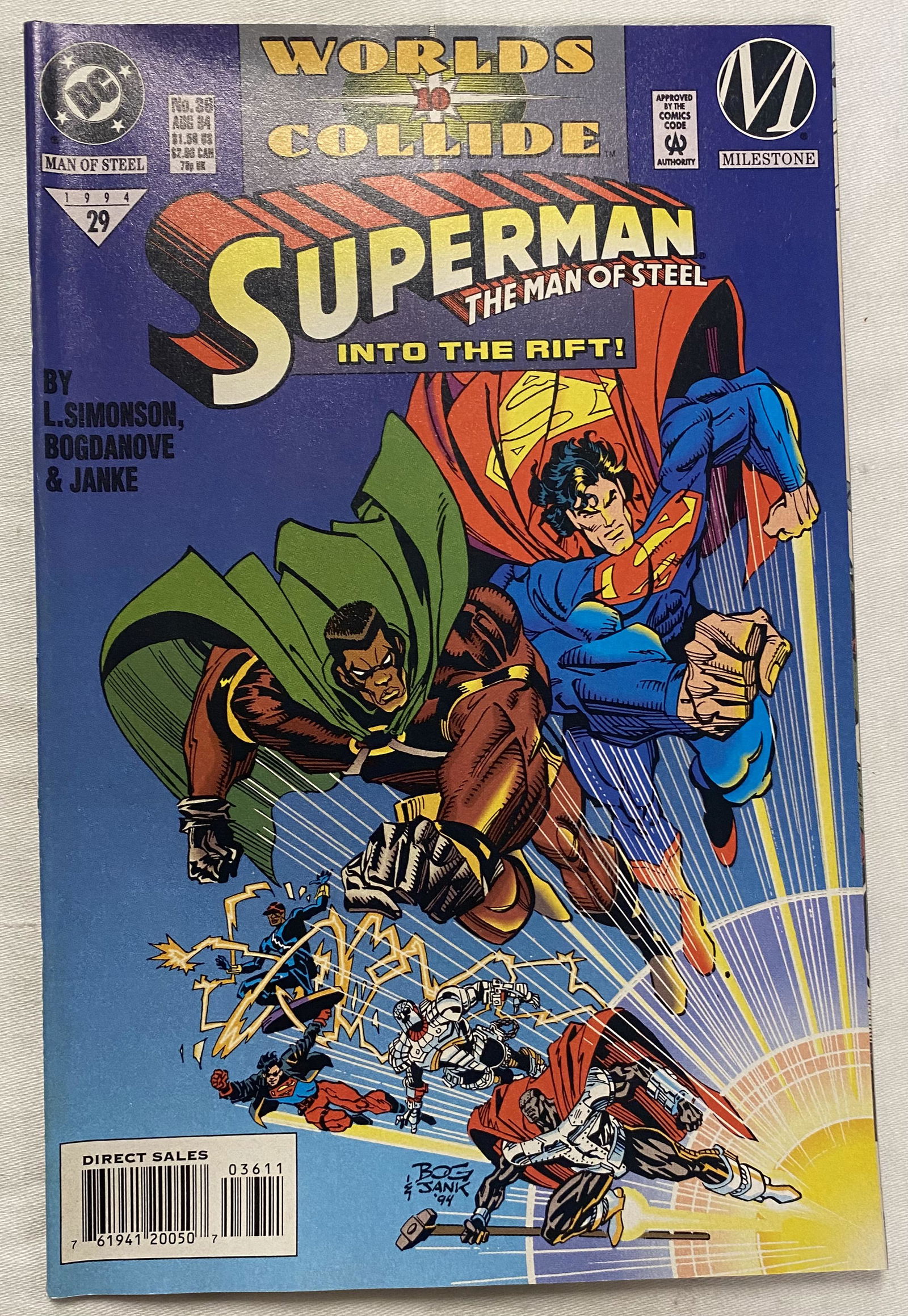 DC, Superman The Man of Steel, #29 (1 of 3)