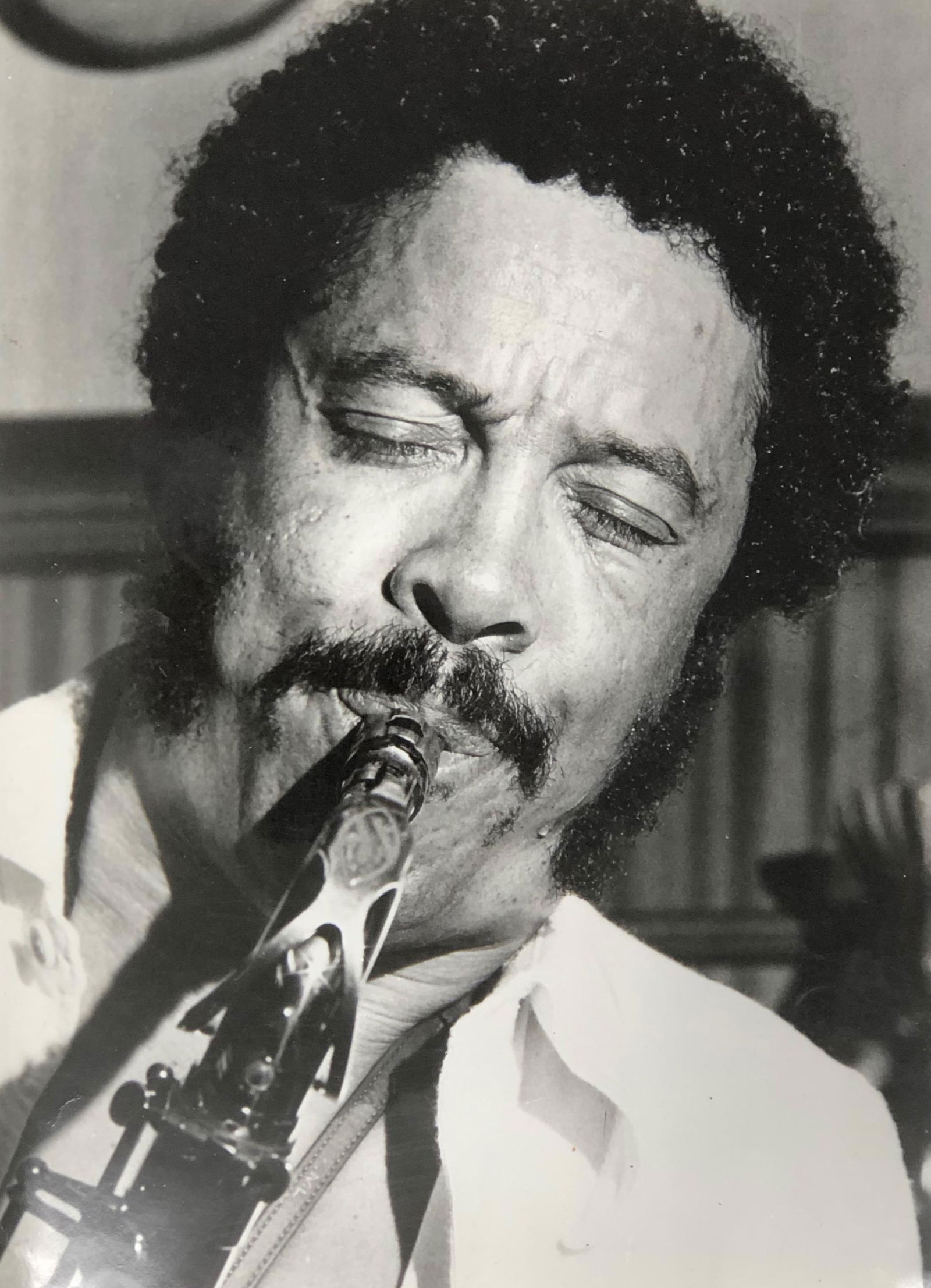Walter Davis Jr 8x10 photo B&W of Johnny Griffin Ms (1 of 3)