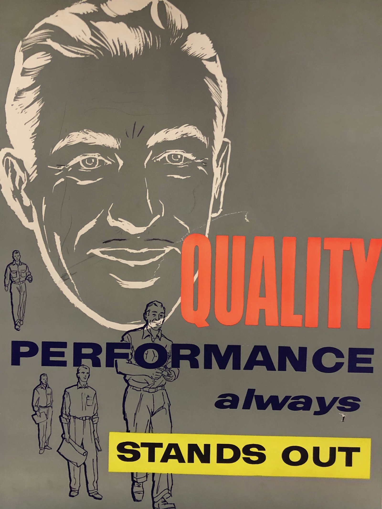 POSTER: QUALITY PERFORMANCE ALWAYS STAND OUT; M 2435; (1 of 4)