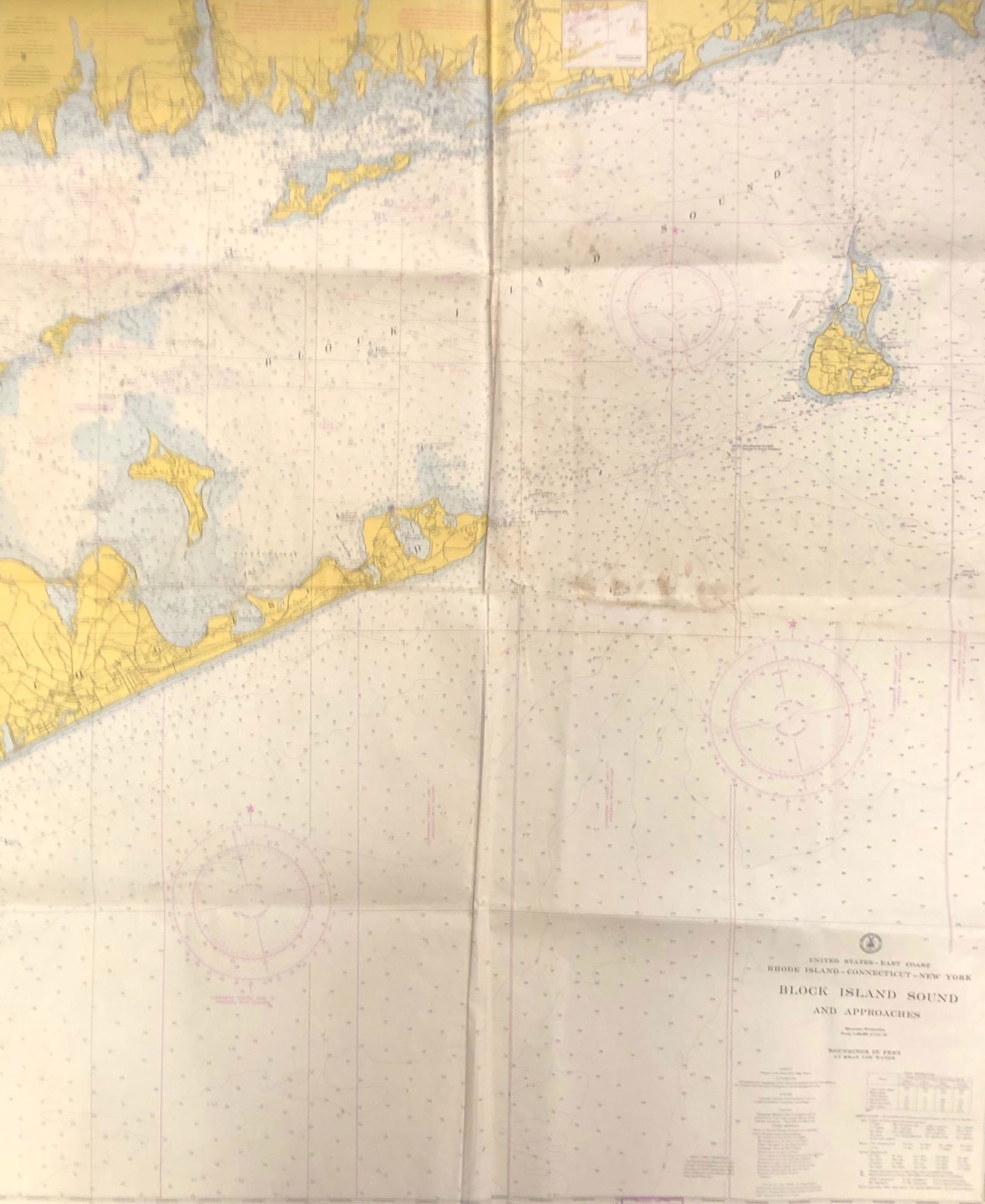 Nautical Map / Sea Chart, #1211 Martha (1 of 10)