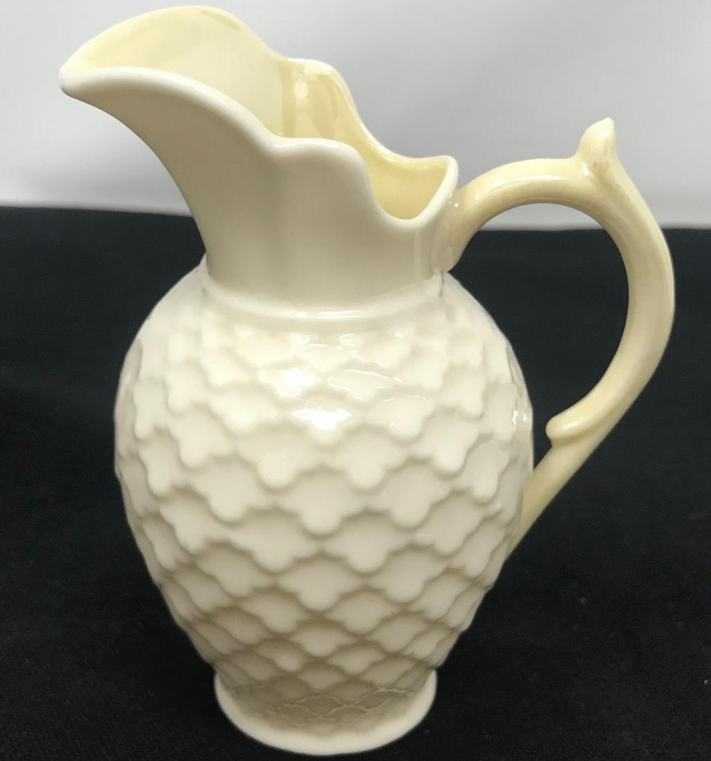 Pretty Beeleek porcelain pitcher (1 of 4)