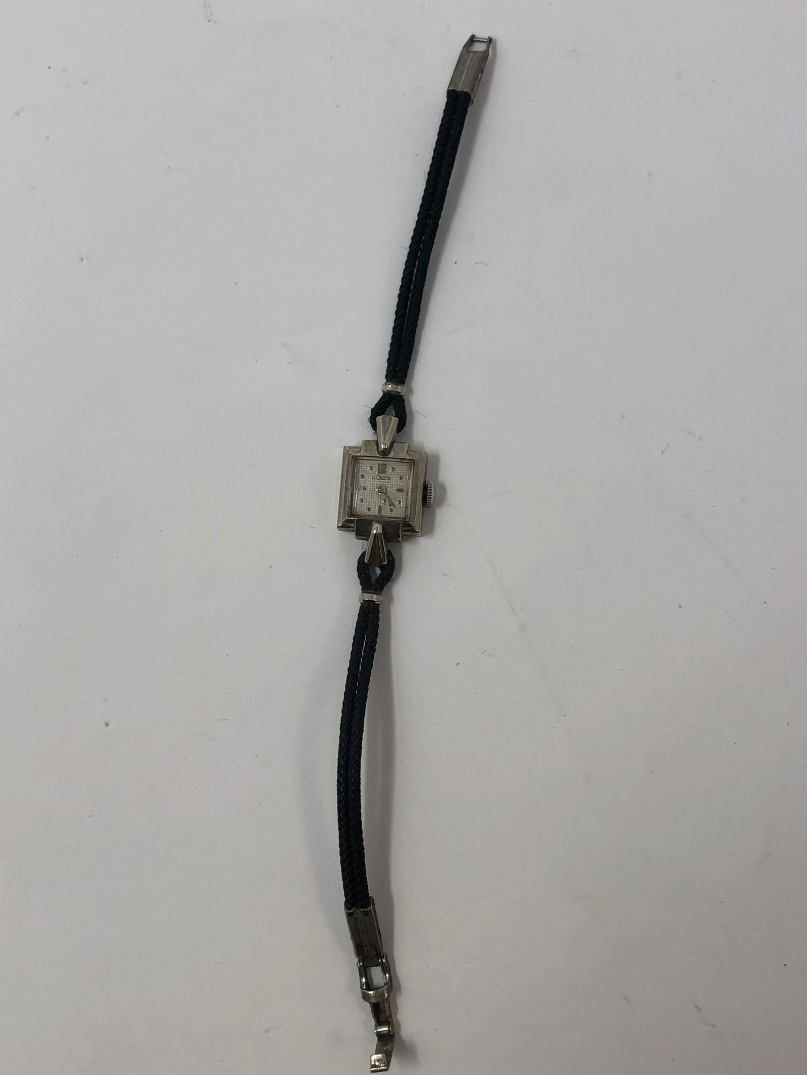 Ladies LE COUTRE vintage clasp watch braided two band (1 of 4)