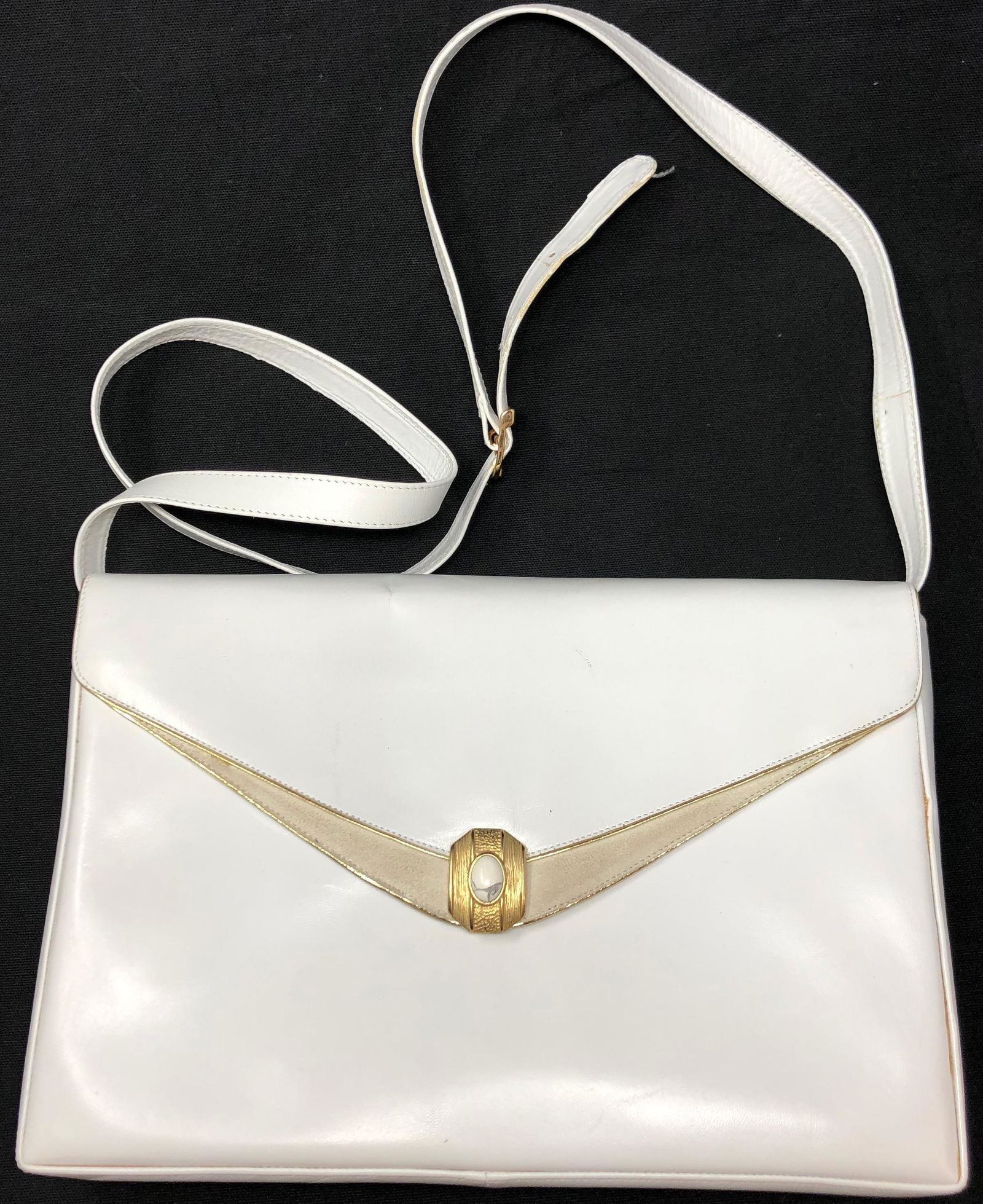 Bally ITALY White Leather bag (1 of 3)