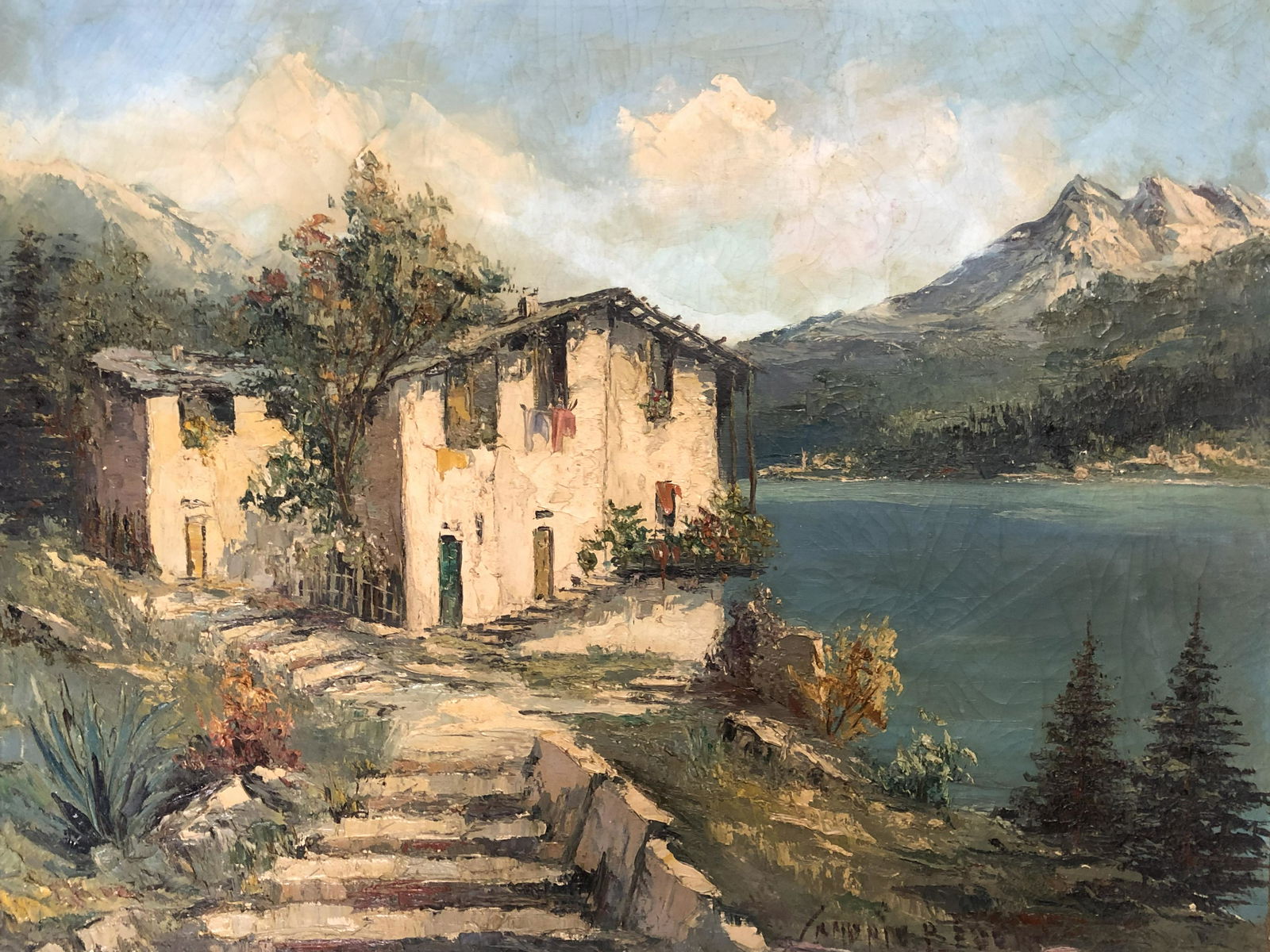 Artist Signed / Oil on Canvas (1 of 4)