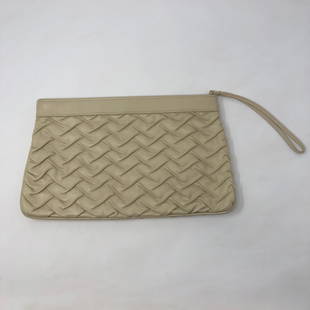 MR. LEATHER ykk zipper brown lattice ridges SWEET tan: MR. LEATHER ykk zipper brown lattice ridges SWEET tanApproximate measurements: 12 x 7.5 x 1 inches;Materials: leatherlike material, fabric, goldtone metal;Condition: used, good;Shipping cost: $19.