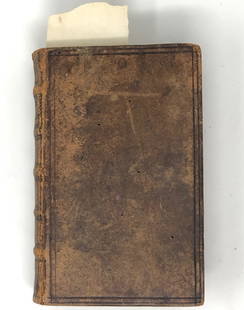 1741, German, Leather Bound, VERBESSERTE SAMMLUNG XXV.: "1741, German, Leather Bound, VERBESSERTE SAMMLUNG XXV. - XXXII.ST; 7 x 4.5 x 2 INCHES ; Material: paper, leather, board; Shipping cost: $75; Different rate to California, Alaska, Hawaii and all