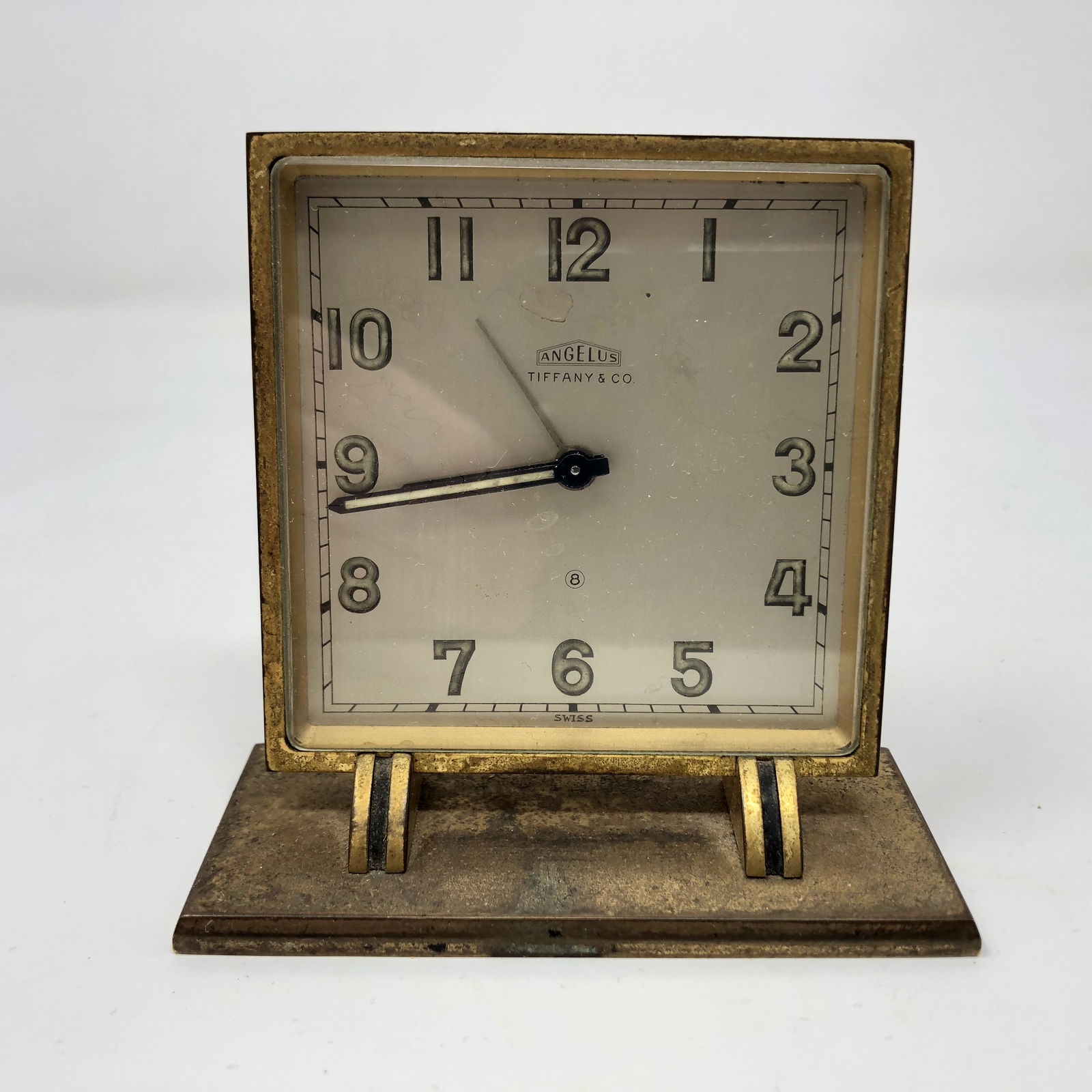 ANGELUS TIFFANY & CO desk alarm clock (1 of 5)