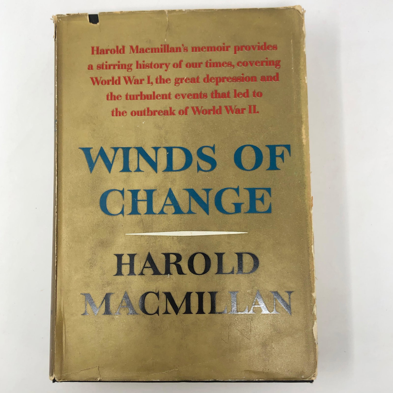 Winds of Change, Harold MacMillan , 1966 1st edition, (1 of 4)