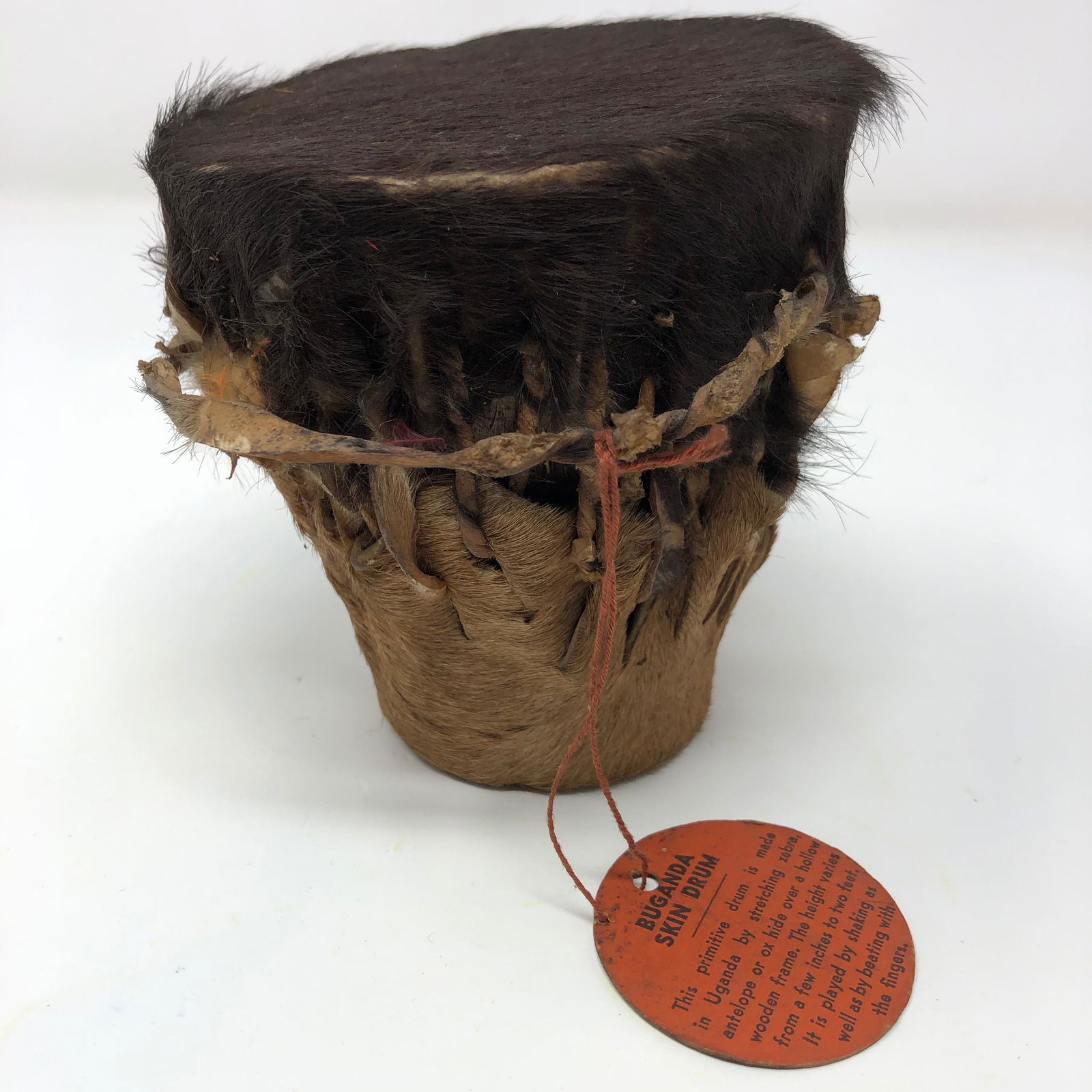 BUGANDA SKIN DRUM vintage (1 of 5)