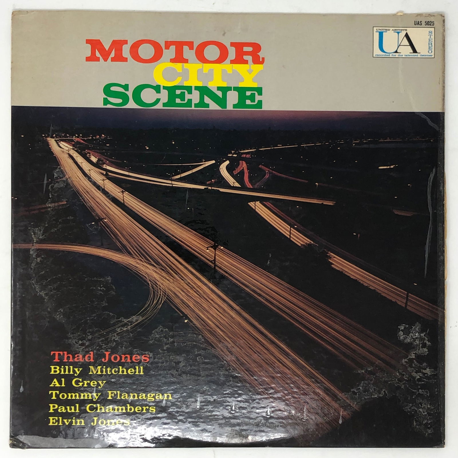THAD JONES, MOTOR CITY SCENE, UAS 5025, UNITED ARTISTS (1 of 2)