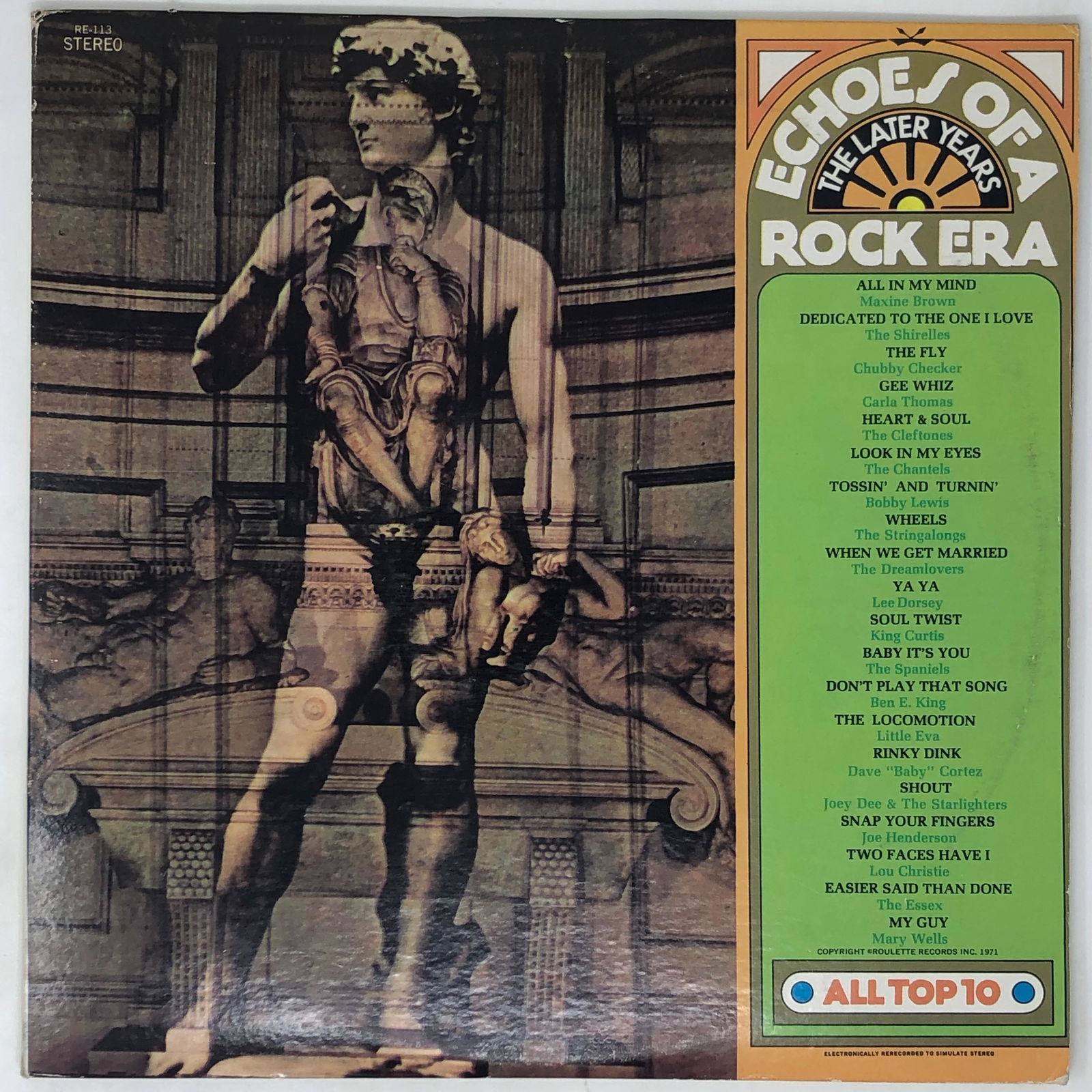 The Later Years, Echoes of a Rock Era, RE-113, ROULETTE (1 of 2)