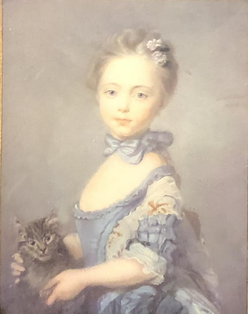 Framed Lady Victorian era Portrait picture print (1 of 3)