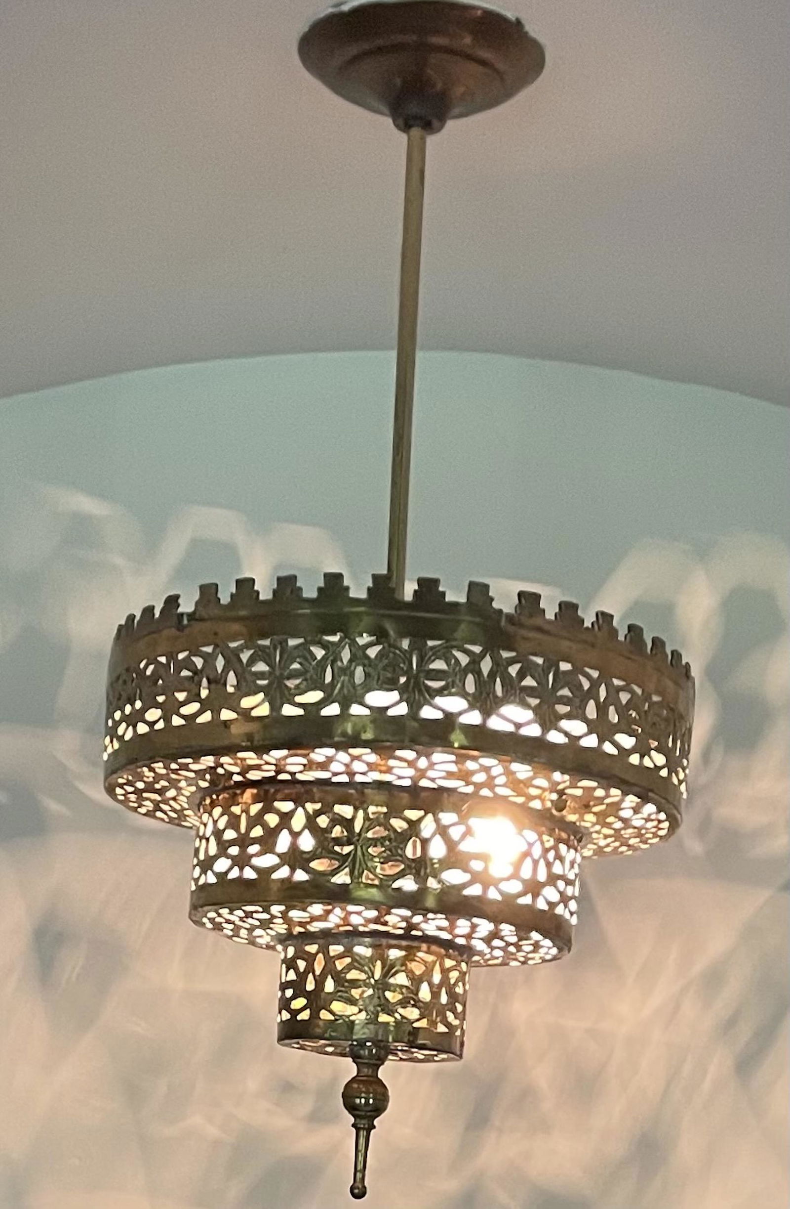 Gorgeous Moroccan ceiling light (1 of 2)