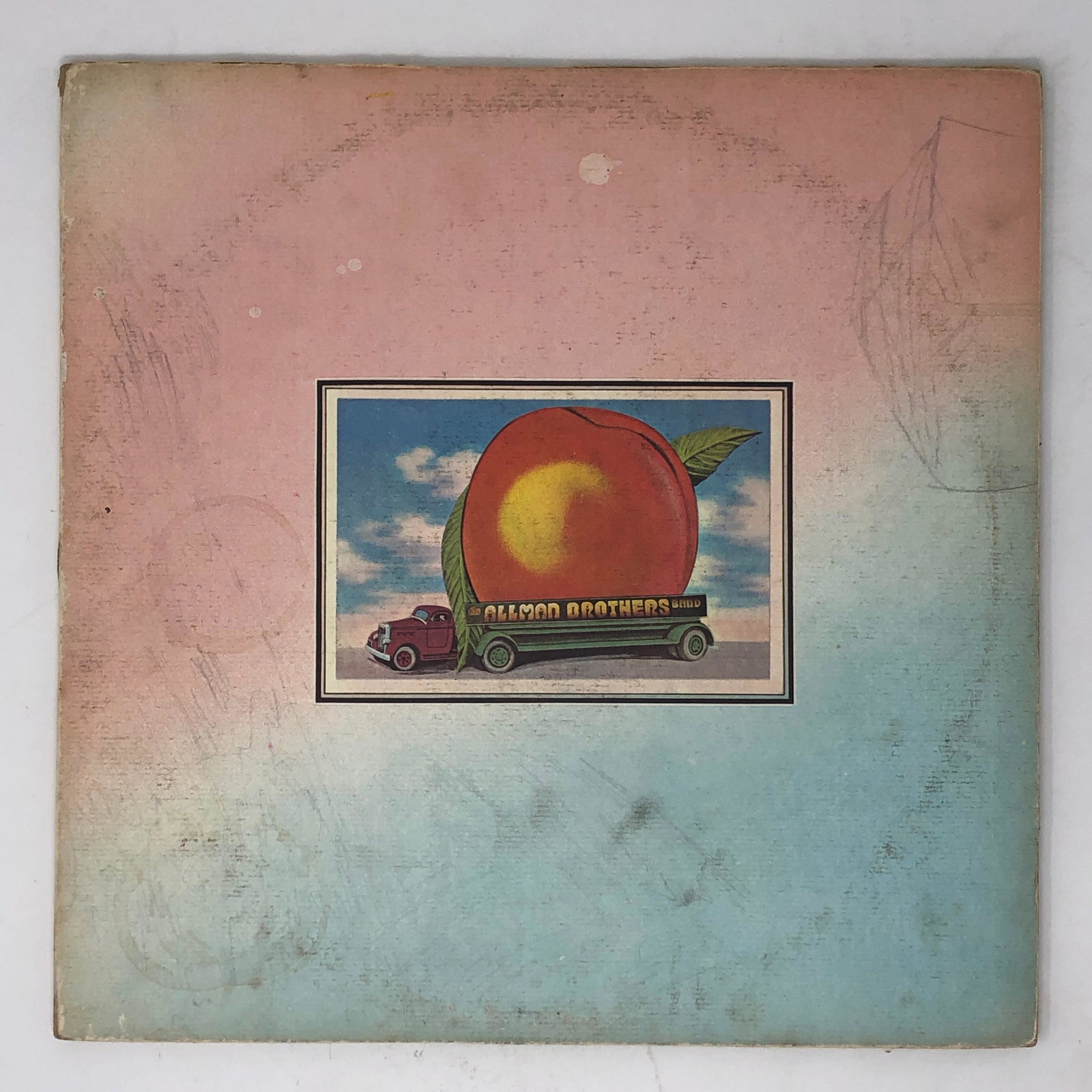 ALLMAN BROTHERS EAT A PEACH double vinyl LP (1 of 2)