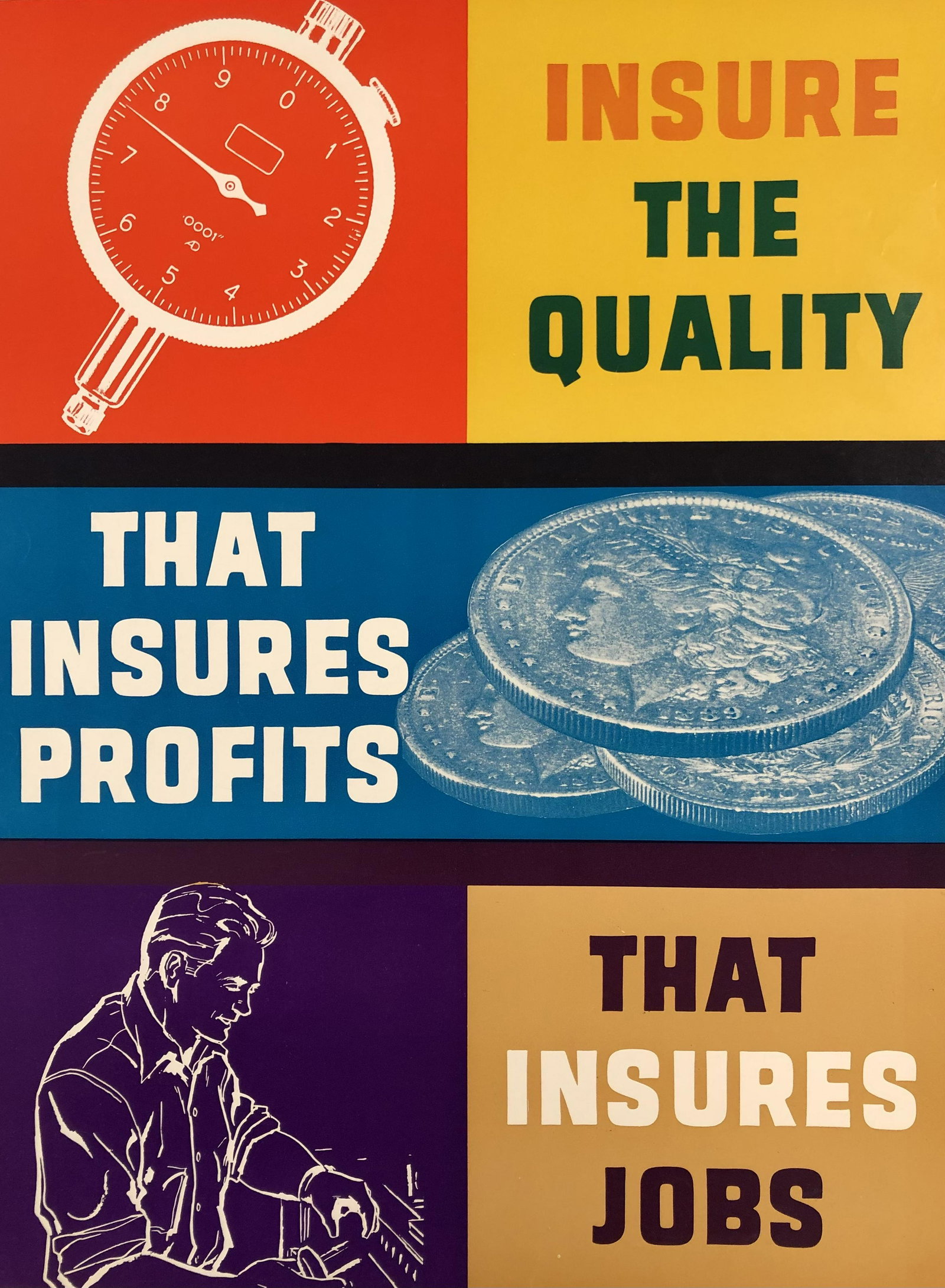 Motivational Poster: Insure the Quality, That Insures (1 of 5)