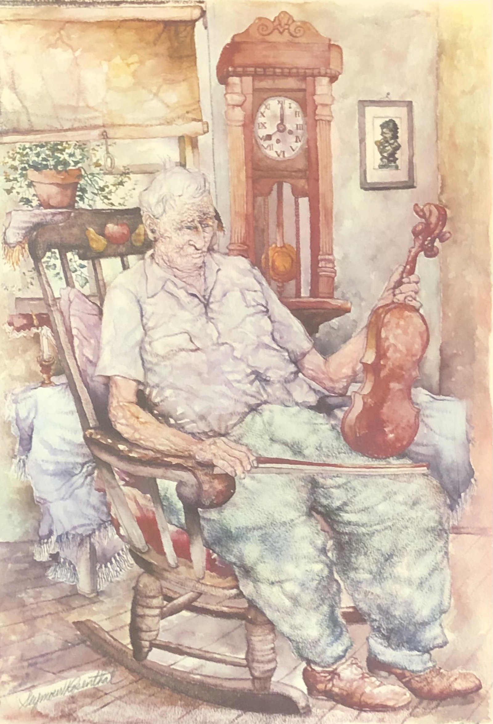 Seymour Rosenthal Color litho./ Limited Edition 21/250 (1 of 5)