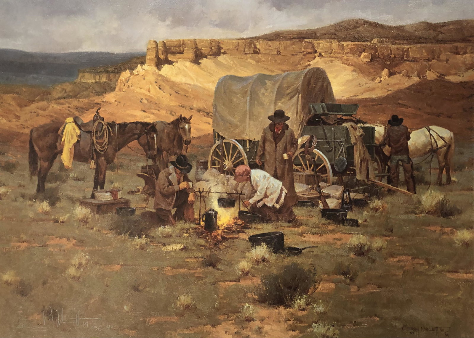 RABBIT STEW by Gary NIBLETT 14/56 AP RARE inscribed TO: RABBIT STEW by Gary NIBLETT 14/56 AP RARE inscribed TO LISA WALLACE BEST WISHES and resigned below art area / TRIPLE SIGNED ÃƒÂƒÃ‚Â‚ÃƒÂ‚Ã‚Â© 1981 GARY NIBLETT Published by MILL PON